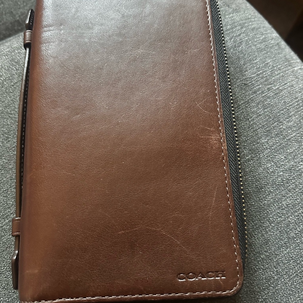 Coach Double Zip Travel Organizer